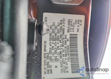 2005 Toyota 4Runner Sr5 z USA, uszkodzony, nr VIN JTEBU14R050058043